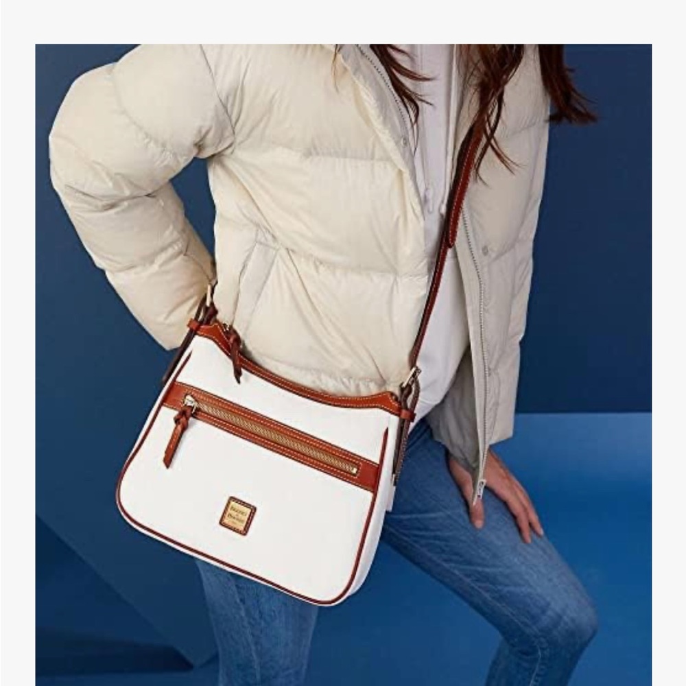 Pebble Grain Leather Crossbody Dooney & Bourke View 4